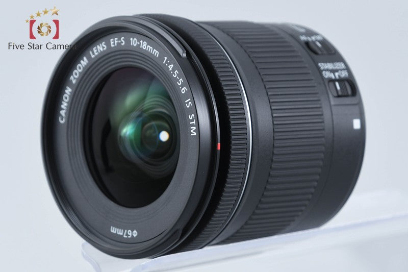 Canon EF-S 10-18mm f/4.5-5.6 IS STM from Japan