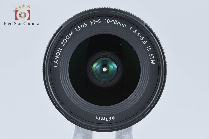 Canon EF-S 10-18mm f/4.5-5.6 IS STM from Japan