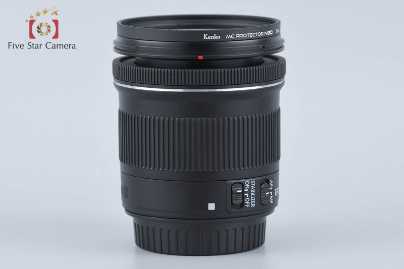 Canon EF-S 10-18mm f/4.5-5.6 IS STM from Japan