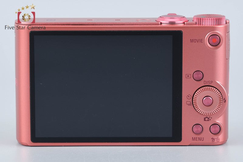 Sony Cyber-Shot DSC-WX350 Pink 18.2 MP Digital Camera [Multiple Languages]