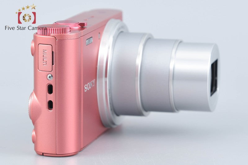 Sony Cyber-Shot DSC-WX350 Pink 18.2 MP Digital Camera [Multiple Languages]