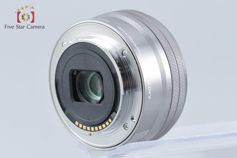Sony Alpha α NEX-5T Silver 16.1MP Digital Camera 16-50 Lens [Multiple Languages]