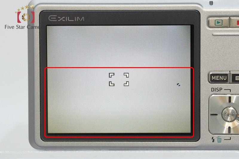 Casio EXILIM ZOOM EX-Z500 Silver 5.0 MP Digital Camera from Japan