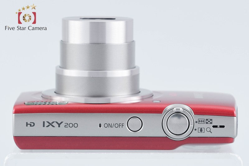 Canon IXY 200 Red 20.0 MP Digital Camera from Japan
