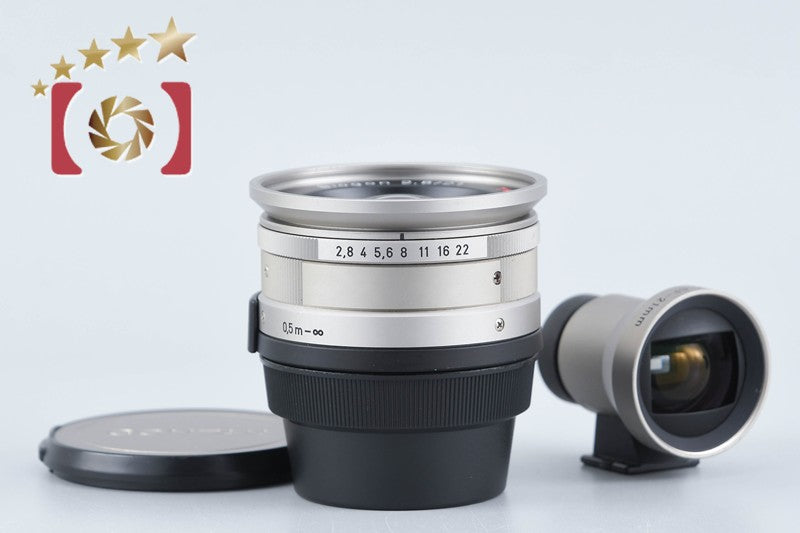 CONTAX Carl Zeiss Biogon 21mm f/2.8 T* + GF-21 Viewfinder