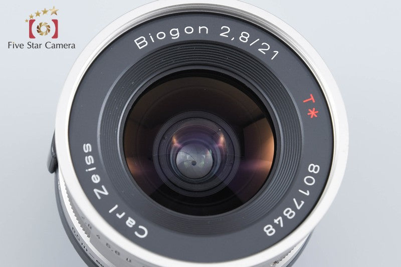 CONTAX Carl Zeiss Biogon 21mm f/2.8 T* + GF-21 Viewfinder