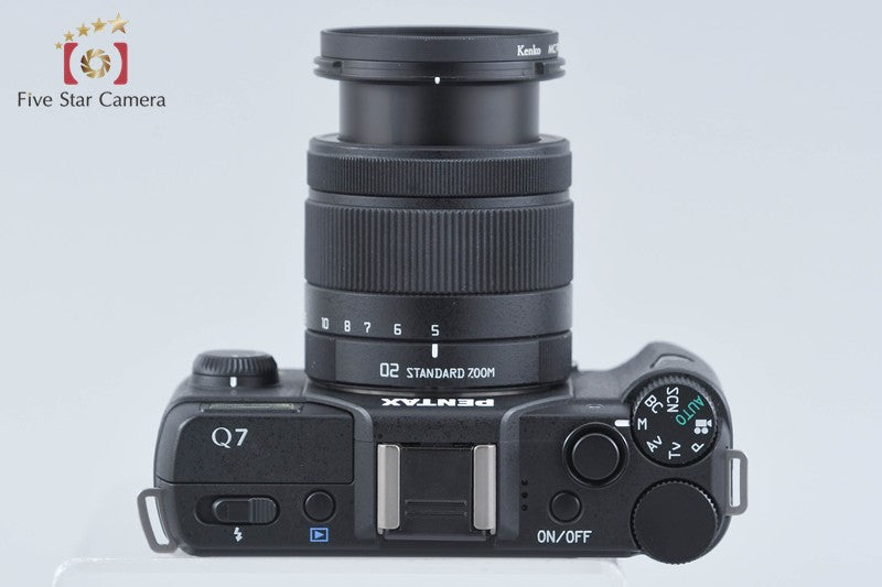 "Shutter count 2,212" PENTAX Q7 Black 12.4 MP Digital Camera 5-15 Lens