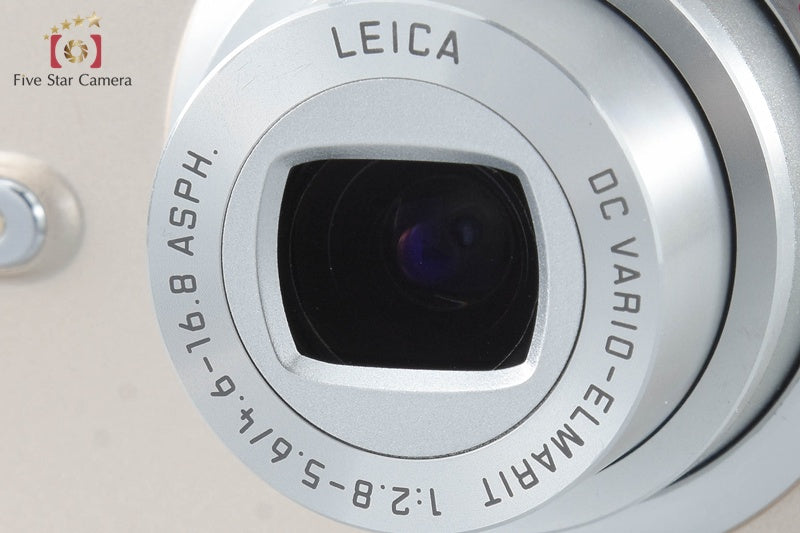 Panasonic LUMIX DMC-FX07 7.2 MP Gloss Gold Digital Camera from Japan