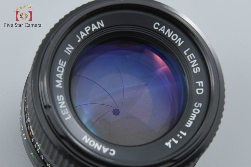 Canon New FD 50mm f/1.4 from Japan
