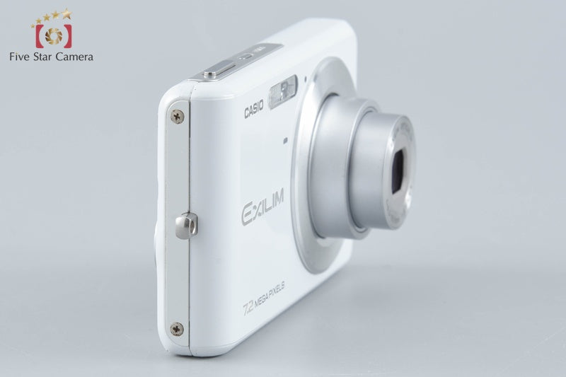 CASIO EXILIM EX-Z77 White 7.2 MP Digital Camera from Japan