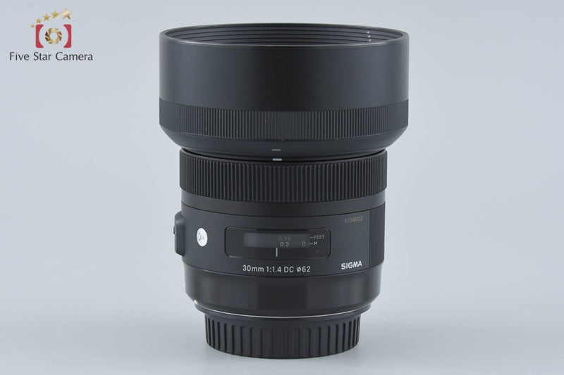Sigma Art 30mm f/1.4 DC HSM for Canon from Japan