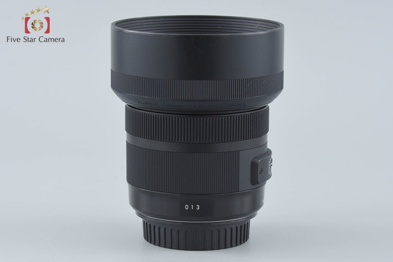 Sigma Art 30mm f/1.4 DC HSM for Canon from Japan
