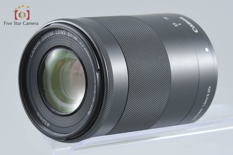 Canon EF-M 55-200mm f/4.5-6.3 IS STM Black from Japan