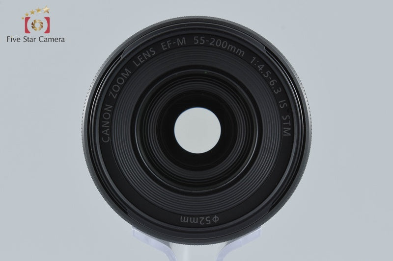 Canon EF-M 55-200mm f/4.5-6.3 IS STM Black from Japan