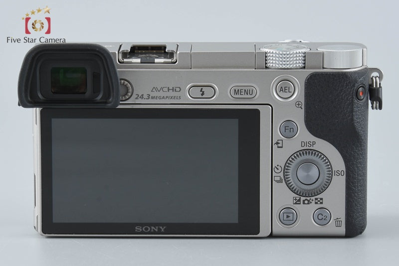 "Count 2,540" Sony α6000 ILCE-6000 White 24.3 MP 16-50 Lens International Model