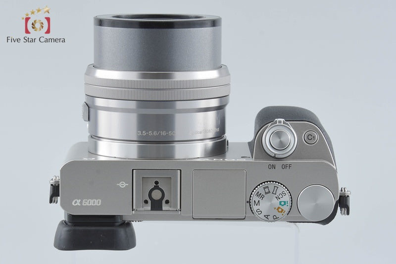 "Count 2,540" Sony α6000 ILCE-6000 White 24.3 MP 16-50 Lens International Model