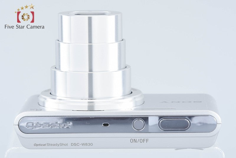 Sony Cyber-Shot DSC-W830 Silver 20.1 MP Digital Camera [Japanese Language Only]