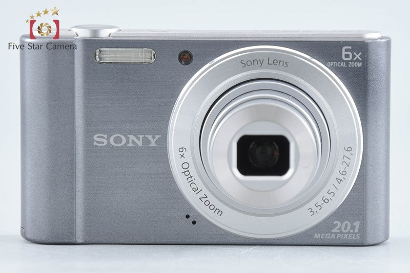 Sony Cyber-Shot DSC-W810 Silver 20.1 MP Digital Camera [Japanese Language Only]