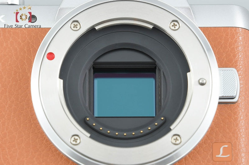 Panasonic LUMIX DMC-GF7 Brown 16.0 MP 12-32 35-100 Lens [Japanese Language Only]