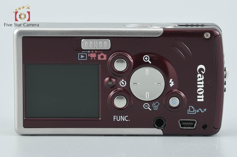 Canon IXY Digital L2 Star Garnet 5.0 MP Digital Camera from Japan