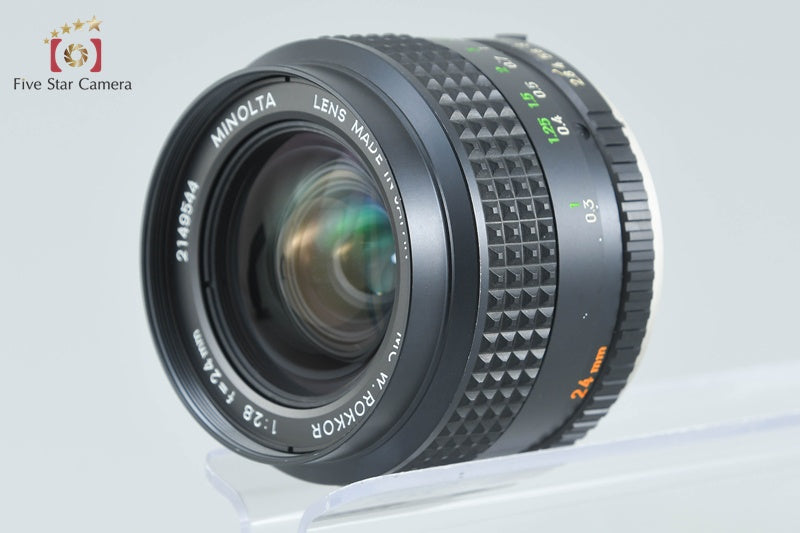 Minolta MC W.ROKKOR 24mm f/2.8 from Japan