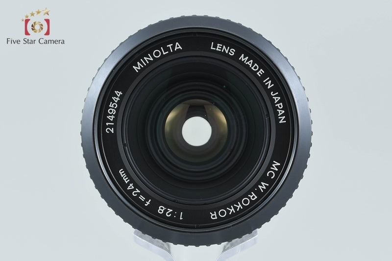 Minolta MC W.ROKKOR 24mm f/2.8 from Japan