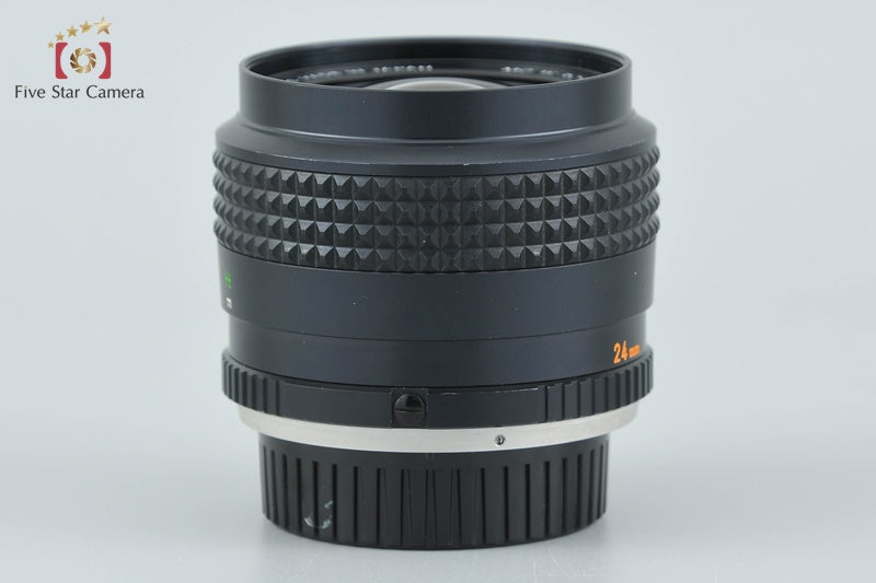 Minolta MC W.ROKKOR 24mm f/2.8 from Japan