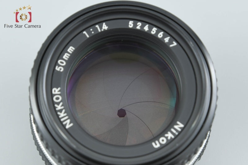 Nikon Ai-S NIKKOR 50mm f/1.4 from Japan