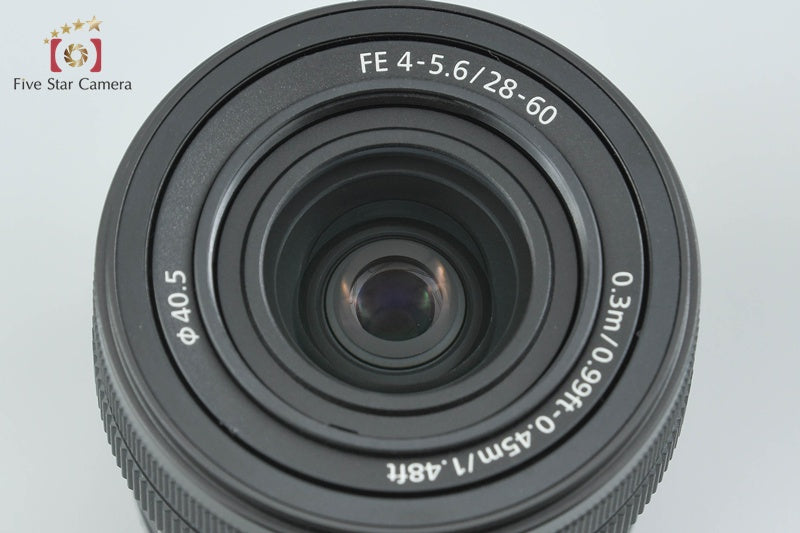 Sony FE 28-60mm f/4-5.6 SEL2860 from Japan