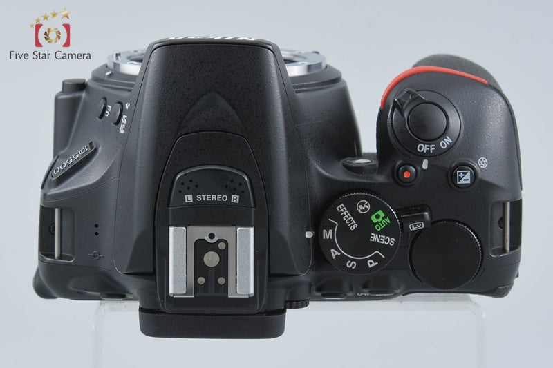 Nikon D5500 Black 24.2 MP Digital SLR Camera Body from Japan