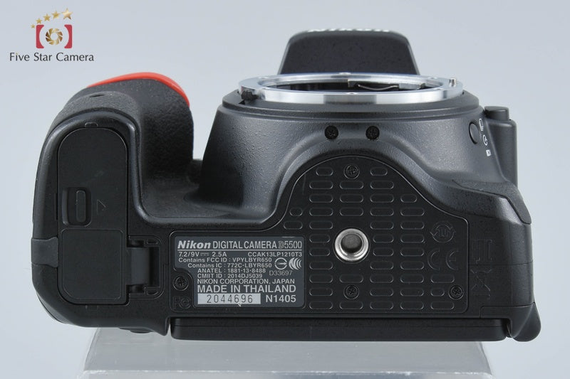 Nikon D5500 Black 24.2 MP Digital SLR Camera Body from Japan