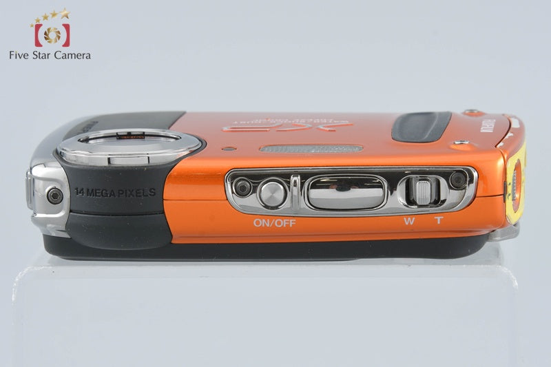 Fujifilm FINEPIX XP50 Orange 14.4 MP Digital Camera from Japan