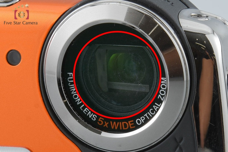 Fujifilm FINEPIX XP50 Orange 14.4 MP Digital Camera from Japan