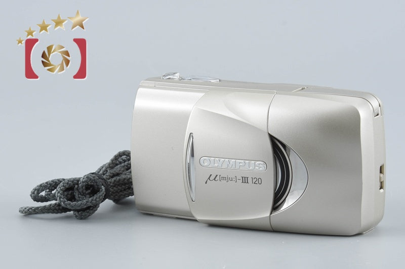 Olympus 兪[mju:]-III 120 35mm Point & Shoot Film Camera from Japan
