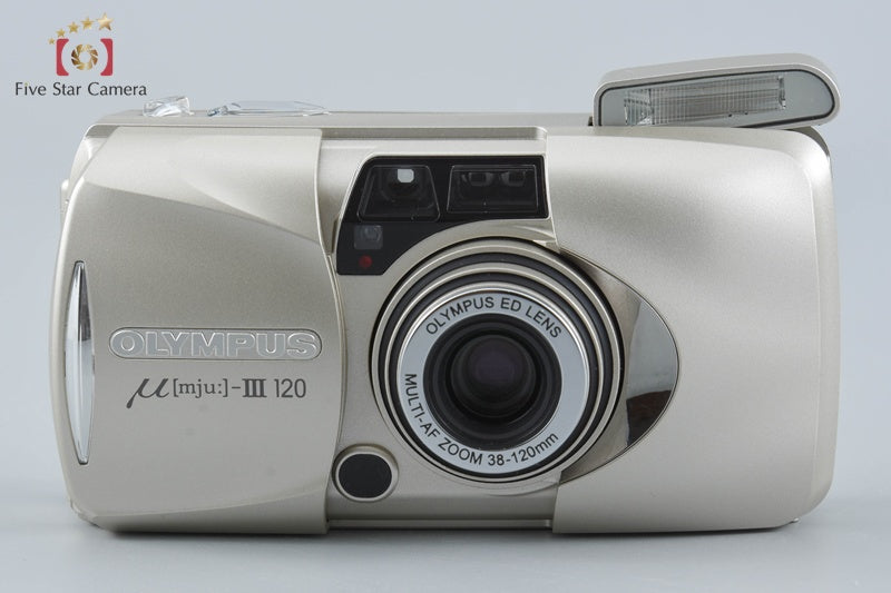 Olympus 兪[mju:]-III 120 35mm Point & Shoot Film Camera from Japan