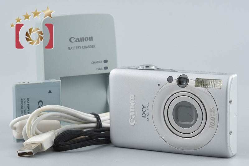 Canon IXY Digital 110 IS Silver 10.0 MP Digital Camera from Japan