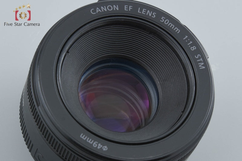 Canon EF 50mm f/1.8 STM from Japan