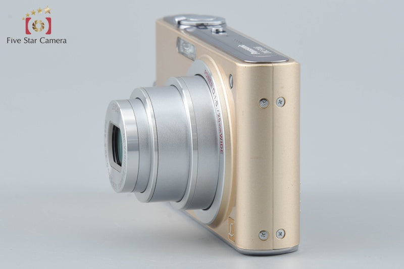 Panasonic LUMIX DMC-FX66 Gold 14.1 MP Digital Camera [Japanese Language Only]