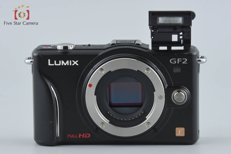 Panasonic LUMIX DMC-GF2 12.1 MP Esprit Black 14 Lens [Japanese Language Only]
