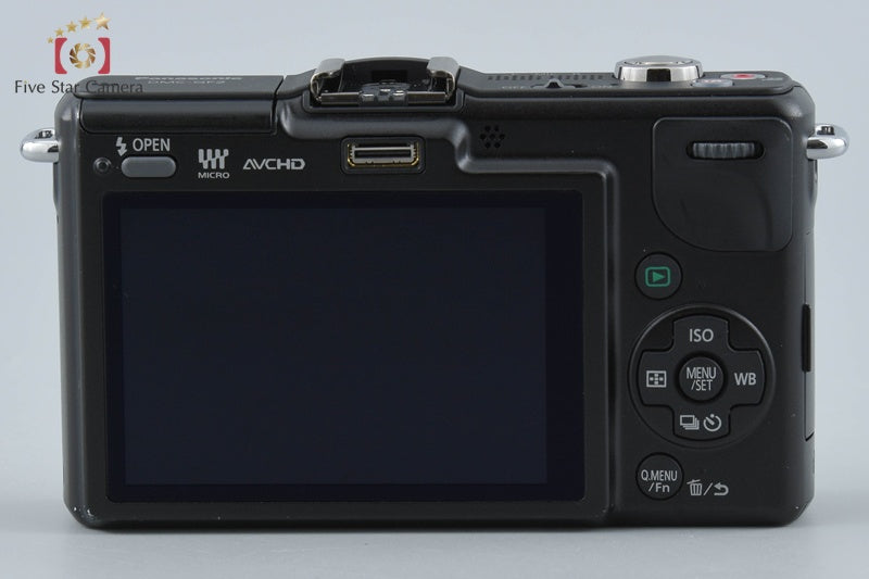 Panasonic LUMIX DMC-GF2 12.1 MP Esprit Black 14 Lens [Japanese Language Only]