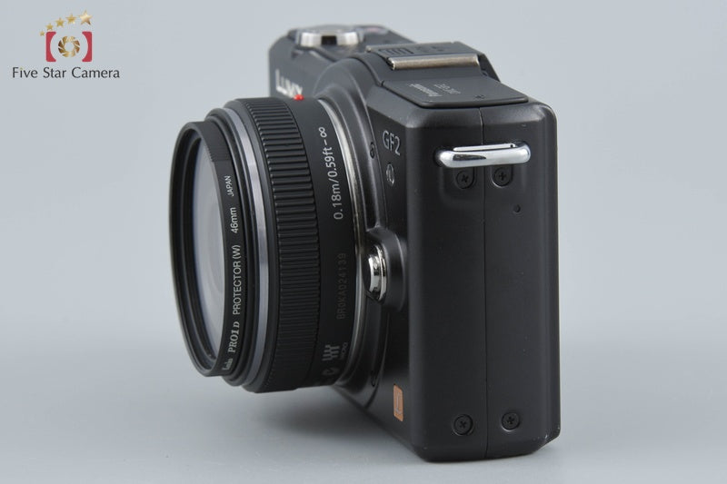 Panasonic LUMIX DMC-GF2 12.1 MP Esprit Black 14 Lens [Japanese Language Only]