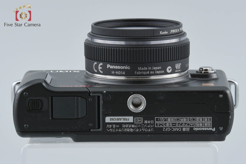 Panasonic LUMIX DMC-GF2 12.1 MP Esprit Black 14 Lens [Japanese Language Only]
