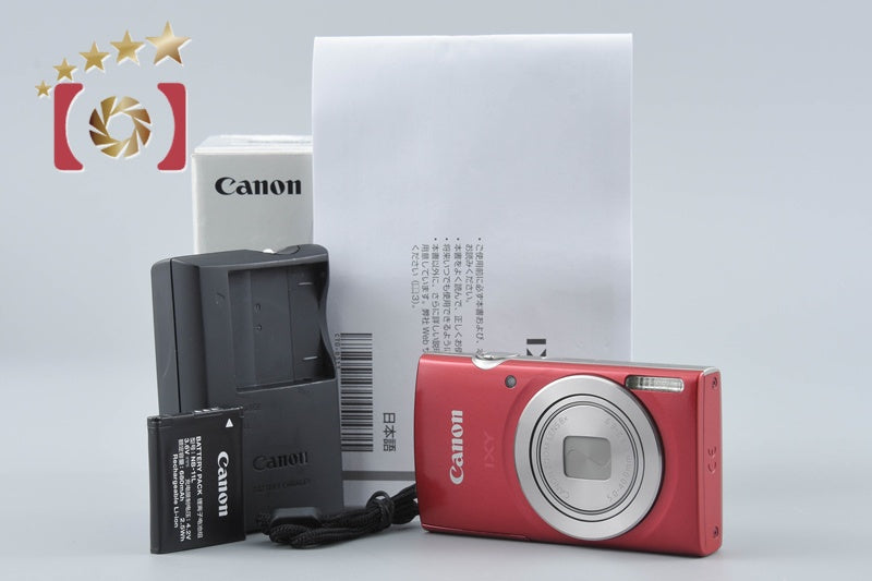 Canon IXY 200 Red 20.0 MP Digital Camera w/ Box from Japan