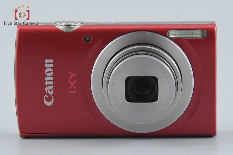 Canon IXY 200 Red 20.0 MP Digital Camera w/ Box from Japan