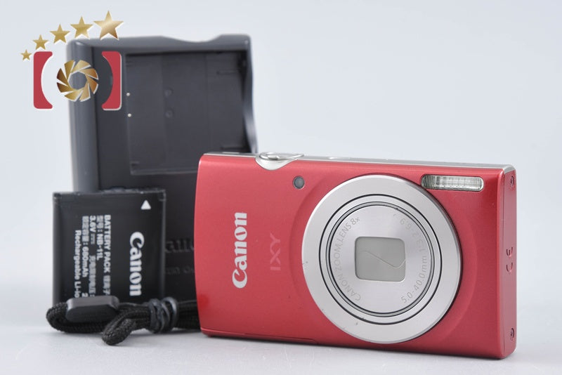 Canon IXY 200 Red 20.0 MP Digital Camera from Japan