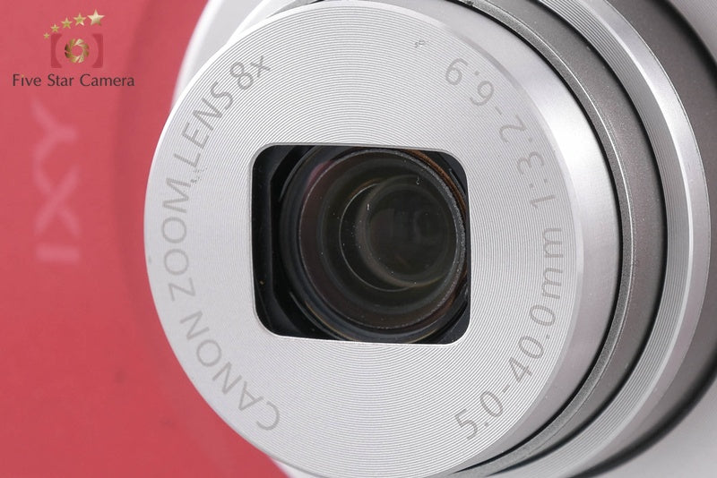 Canon IXY 200 Red 20.0 MP Digital Camera from Japan