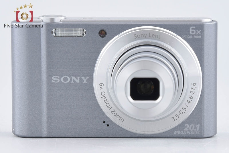 Sony Cyber-Shot DSC-W810 Silver 20.1 MP Digital Camera [Japanese Language Only]