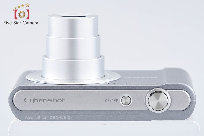 Sony Cyber-Shot DSC-W810 Silver 20.1 MP Digital Camera [Japanese Language Only]