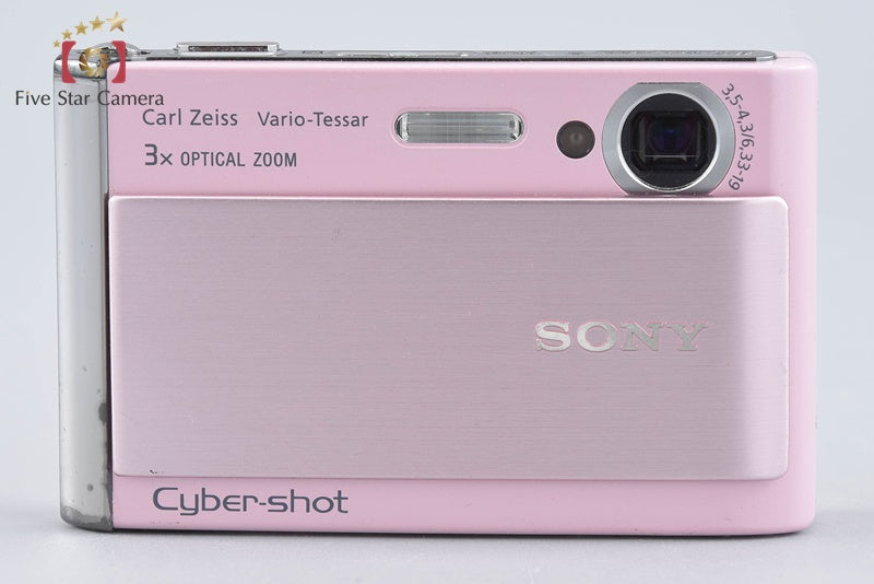 Sony Cyber-Shot DSC-T70 Pink 8.1 MP Digital Camera [Japanese Language Only]