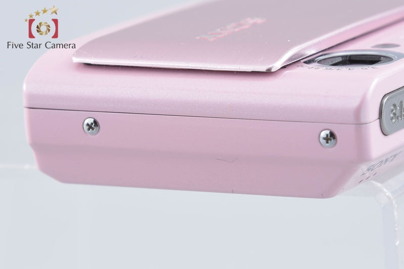 Sony Cyber-Shot DSC-T70 Pink 8.1 MP Digital Camera [Japanese Language Only]